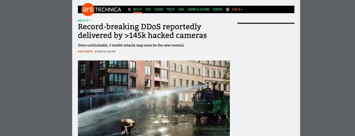 Inside the infamous Mirai IoT Botnet: A Retrospective Analysis Embedded Image - rb7MdY