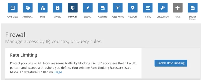 Cloudflare Rate Limiting - Insight, Control, and Mitigation against Layer 7 DDoS Attacks Embedded Image - rPrTeR